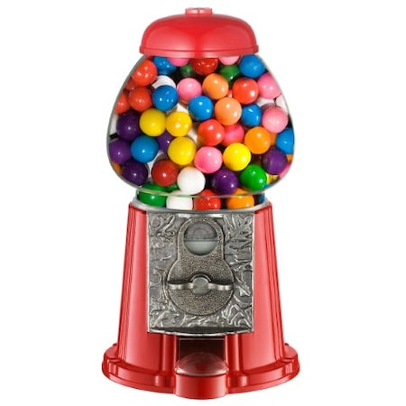 Great Northern Popcorn 6270 Great Northern 11" Junior Vintage Old Fashioned Candy Gumball Machine Bank Toy 446943EQT